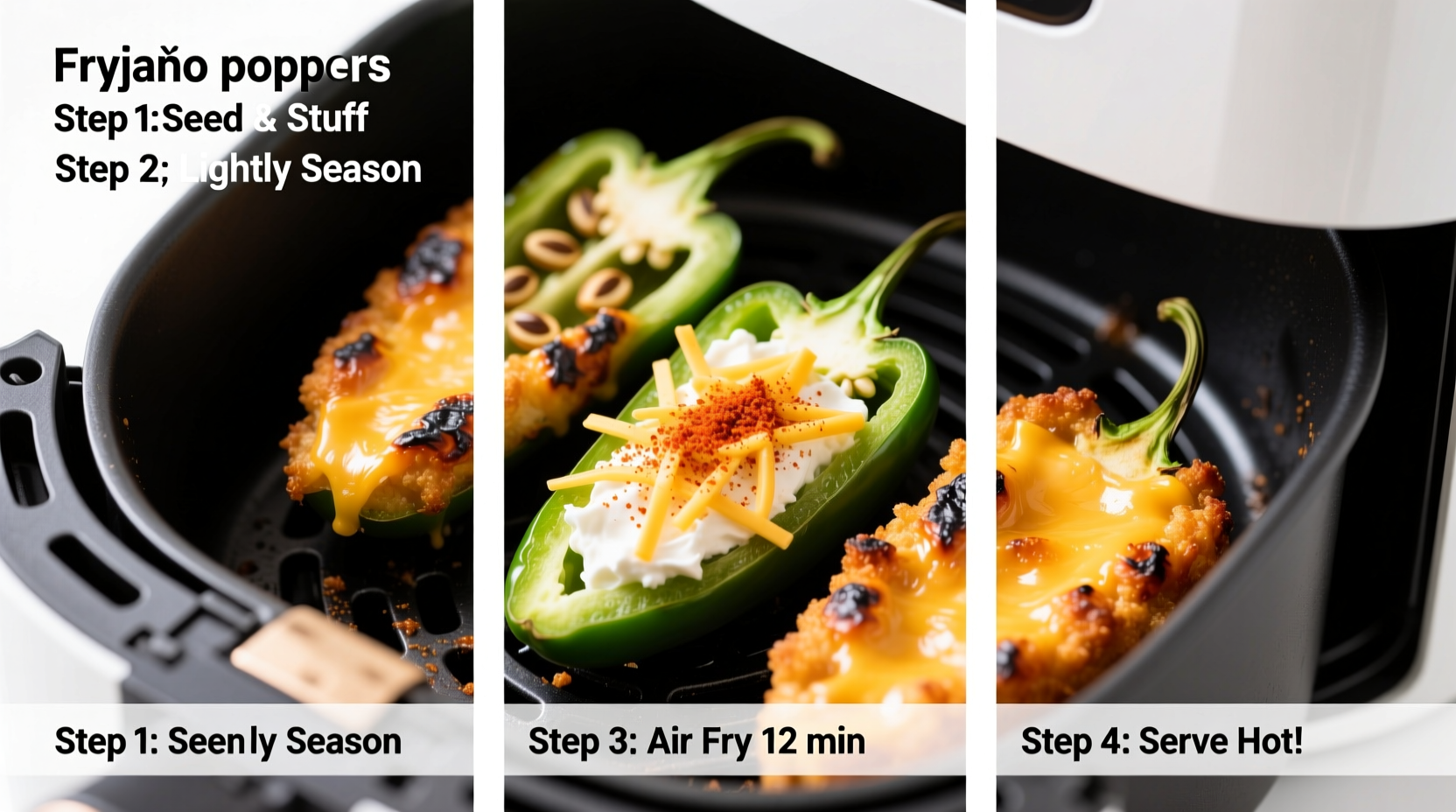 crispy and easy air fryer jalapeno poppers a step by step guide for perfect results