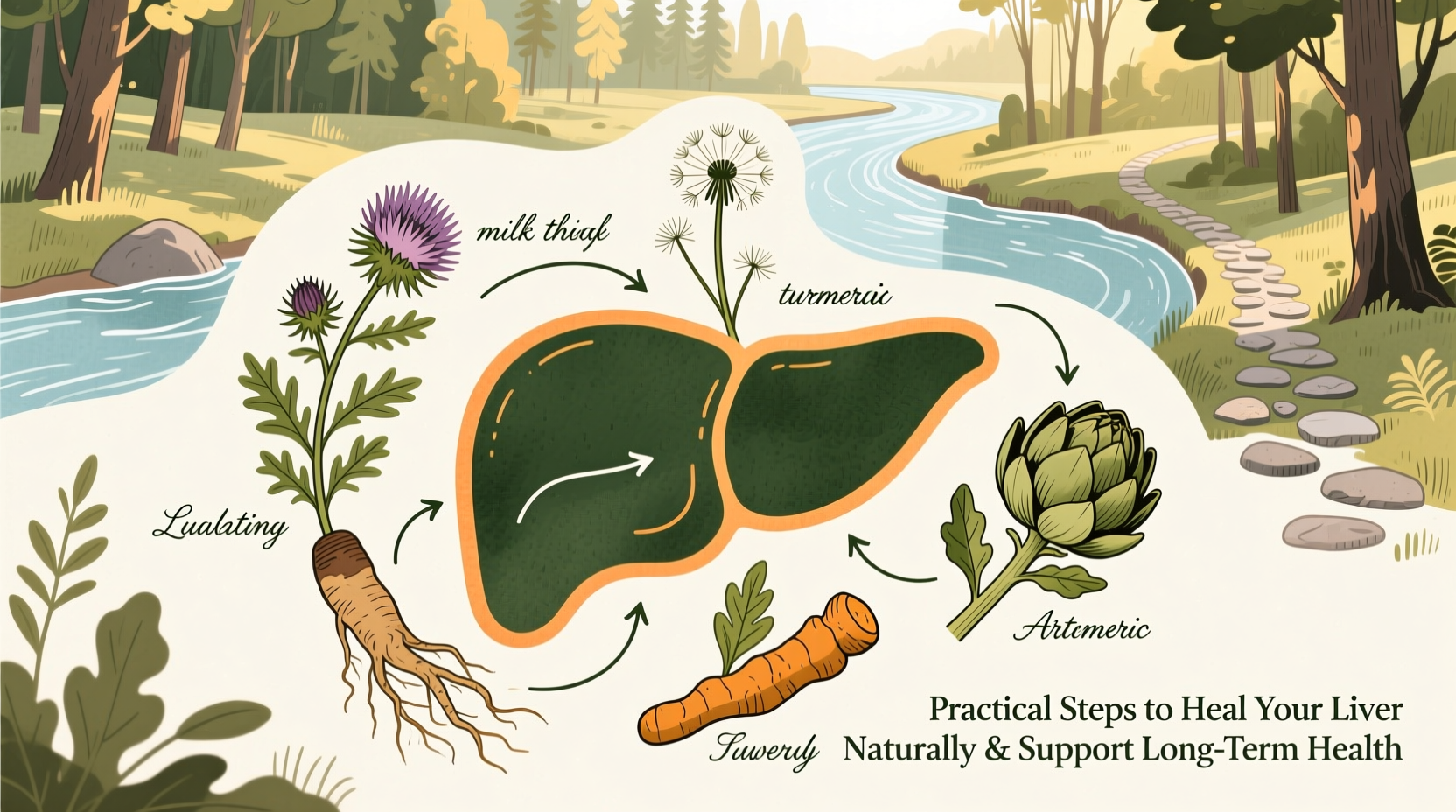 practical steps to heal your liver naturally and support long term health