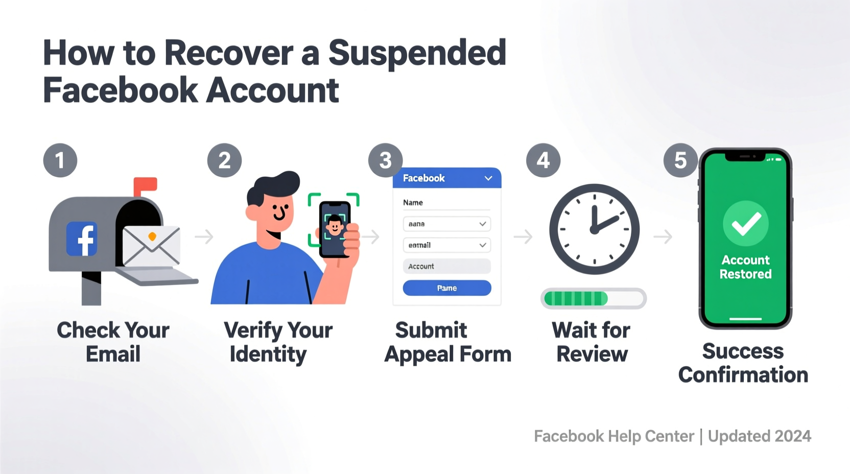 facebook account suspended reasons how to recover it