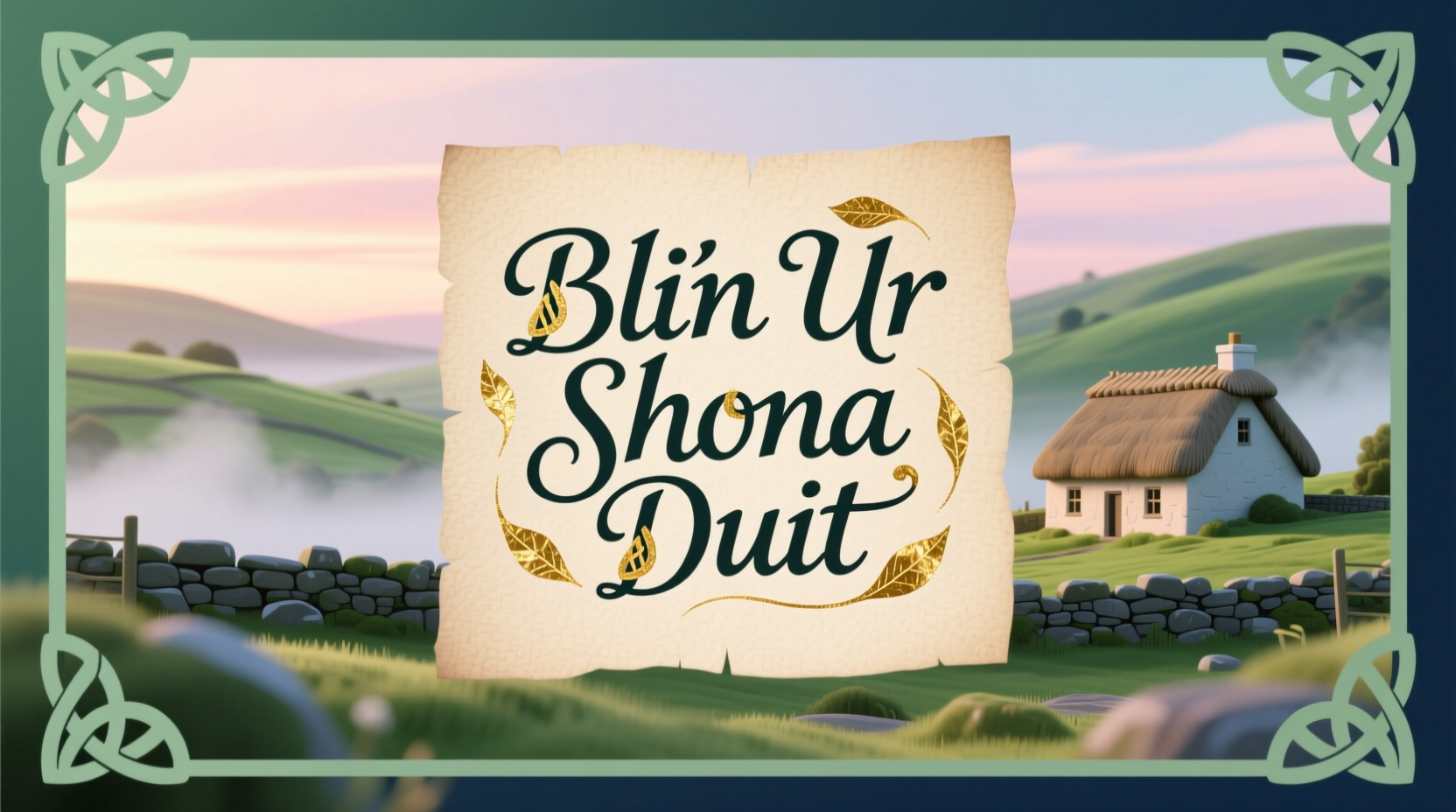 how to say happy new year in irish