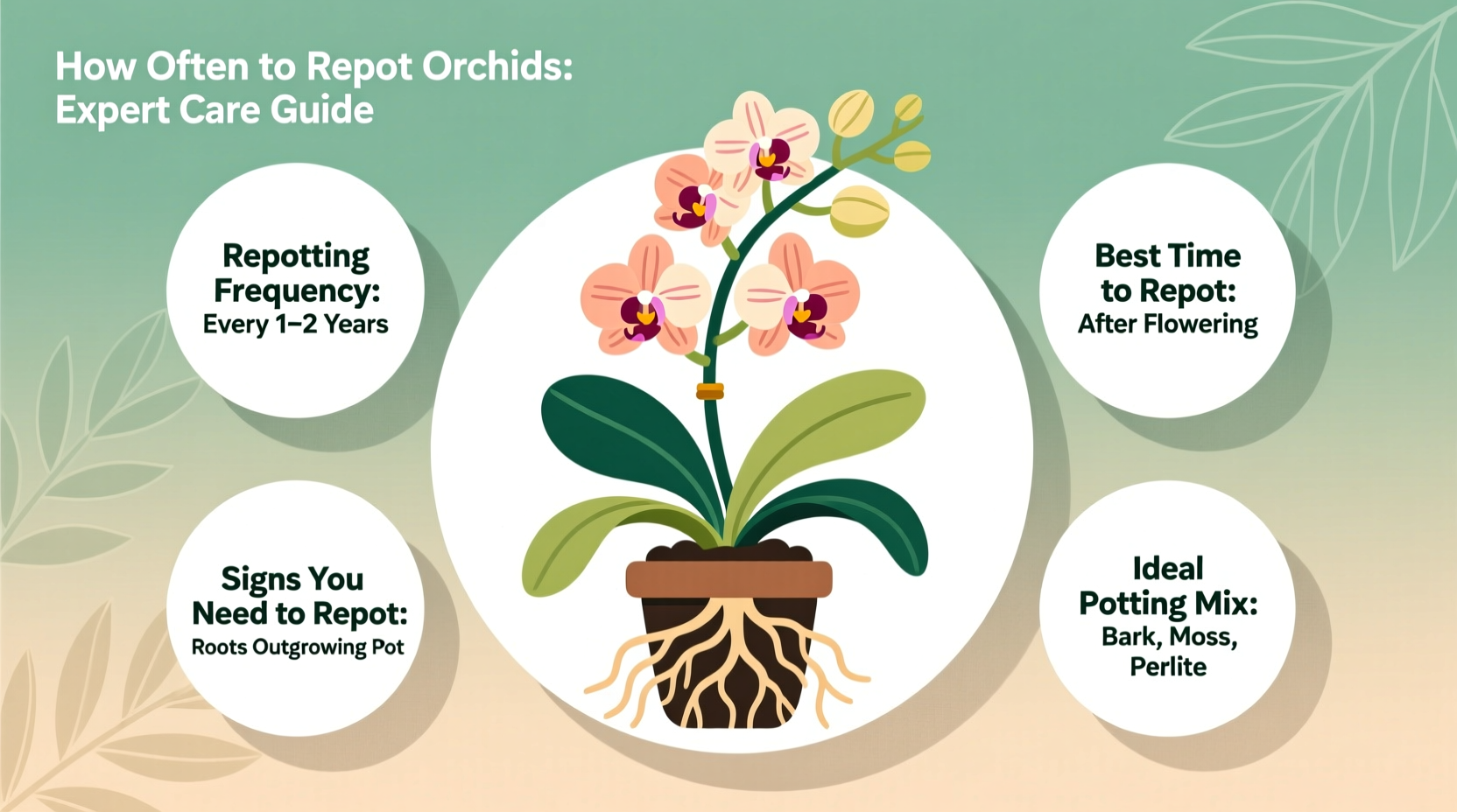 how often to repot orchids