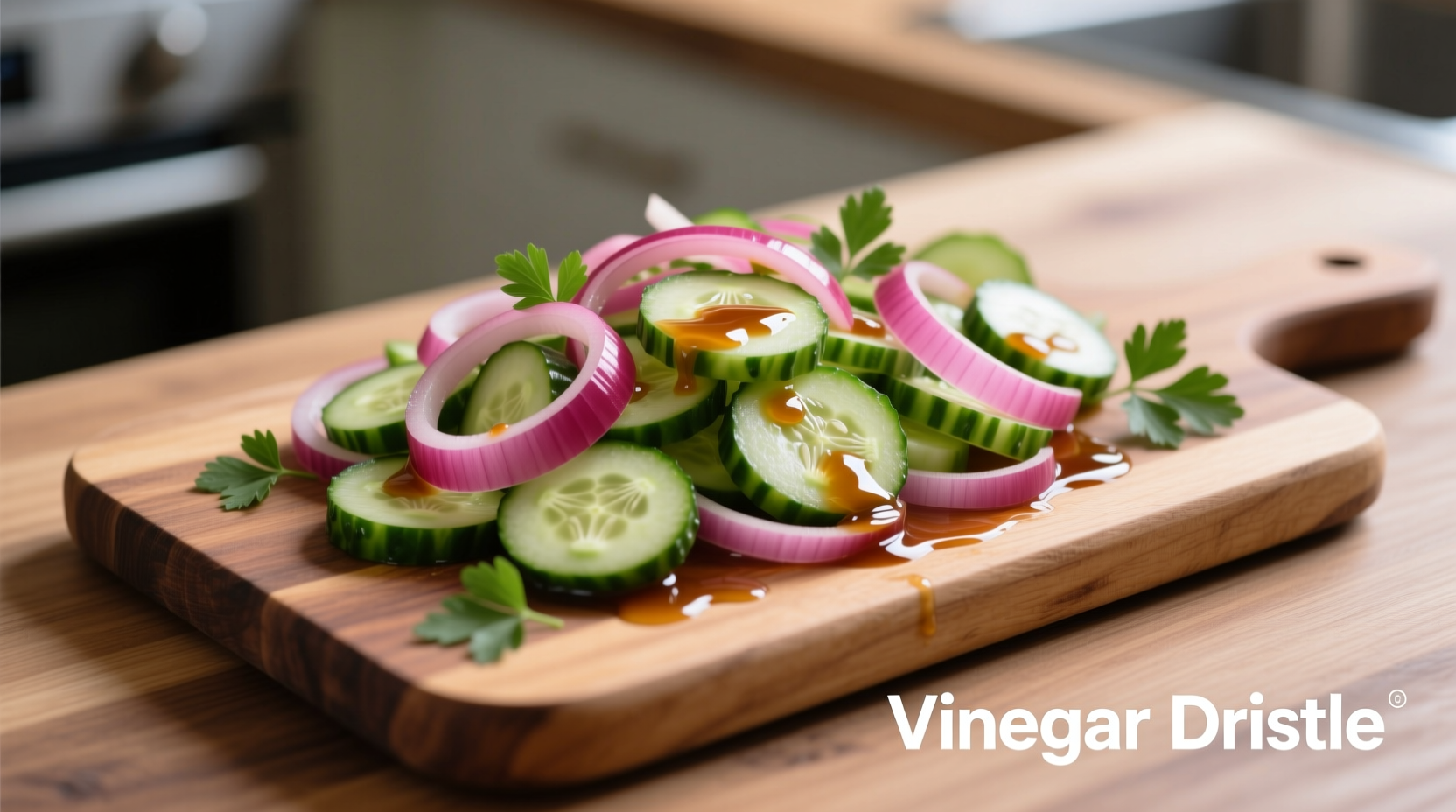 Perfect Cucumber Onion Salad with Vinegar Recipe | 15 Min