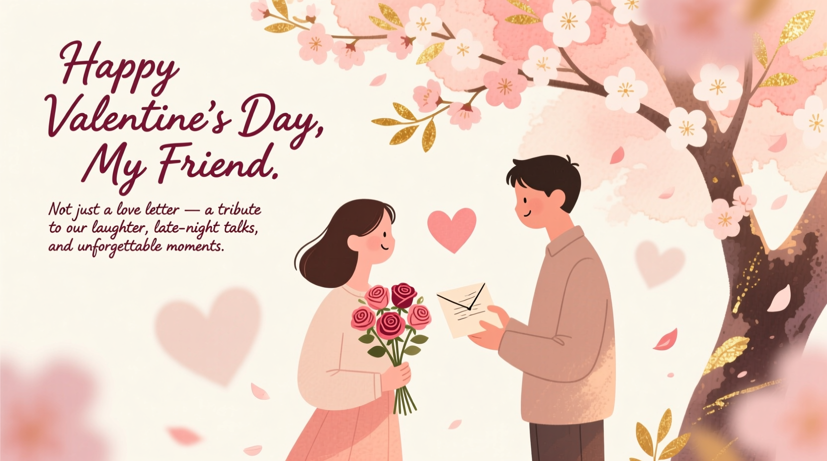 what to write in a valentines day card for friend