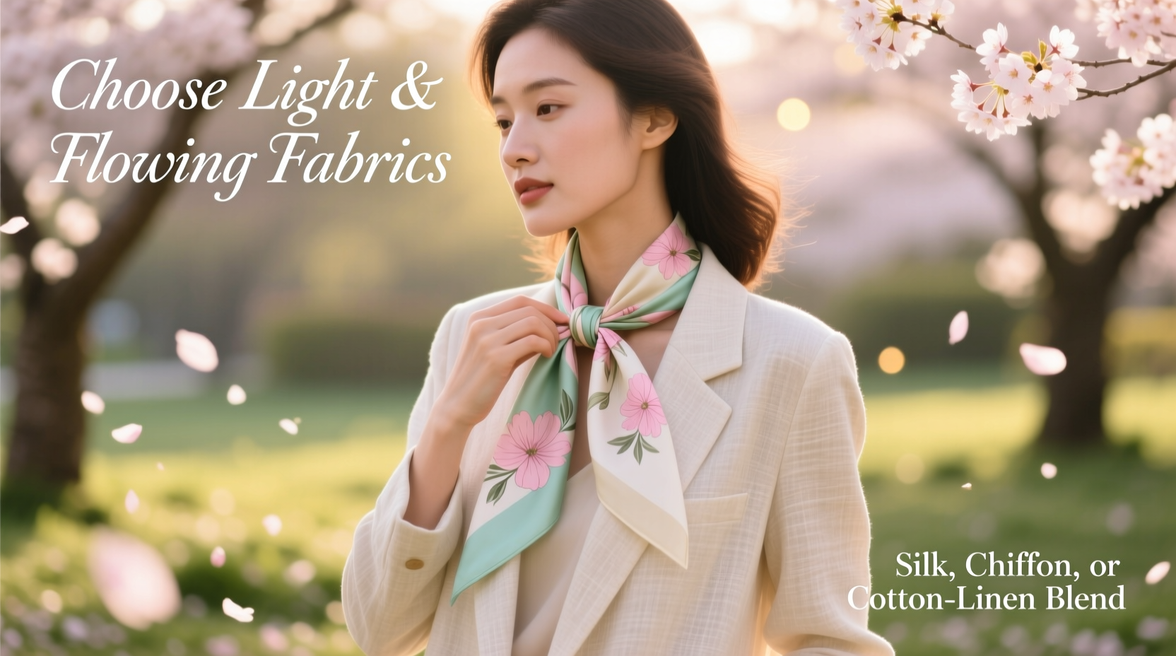 how to choose the perfect neckerchief for spring style tips and fabric guide