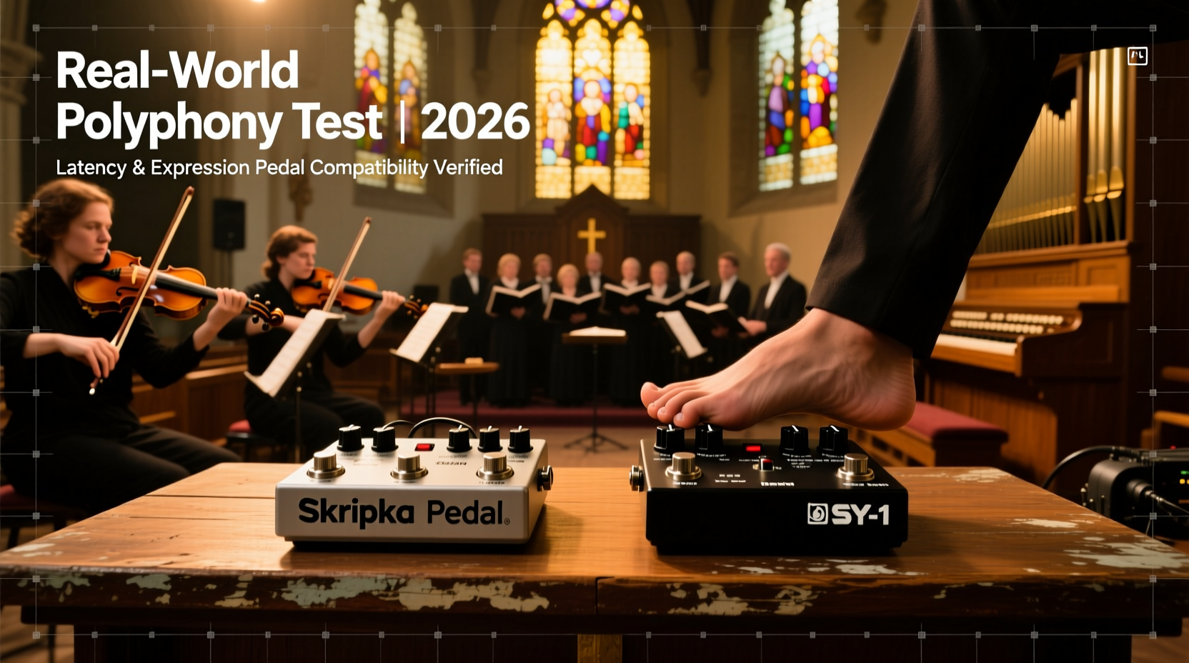 Skripka Pedal vs Boss SY-1 for Violinists in Church Bands: Real-World Polyphony, Latency, and Expression Pedal Compatibility Tested in 2026