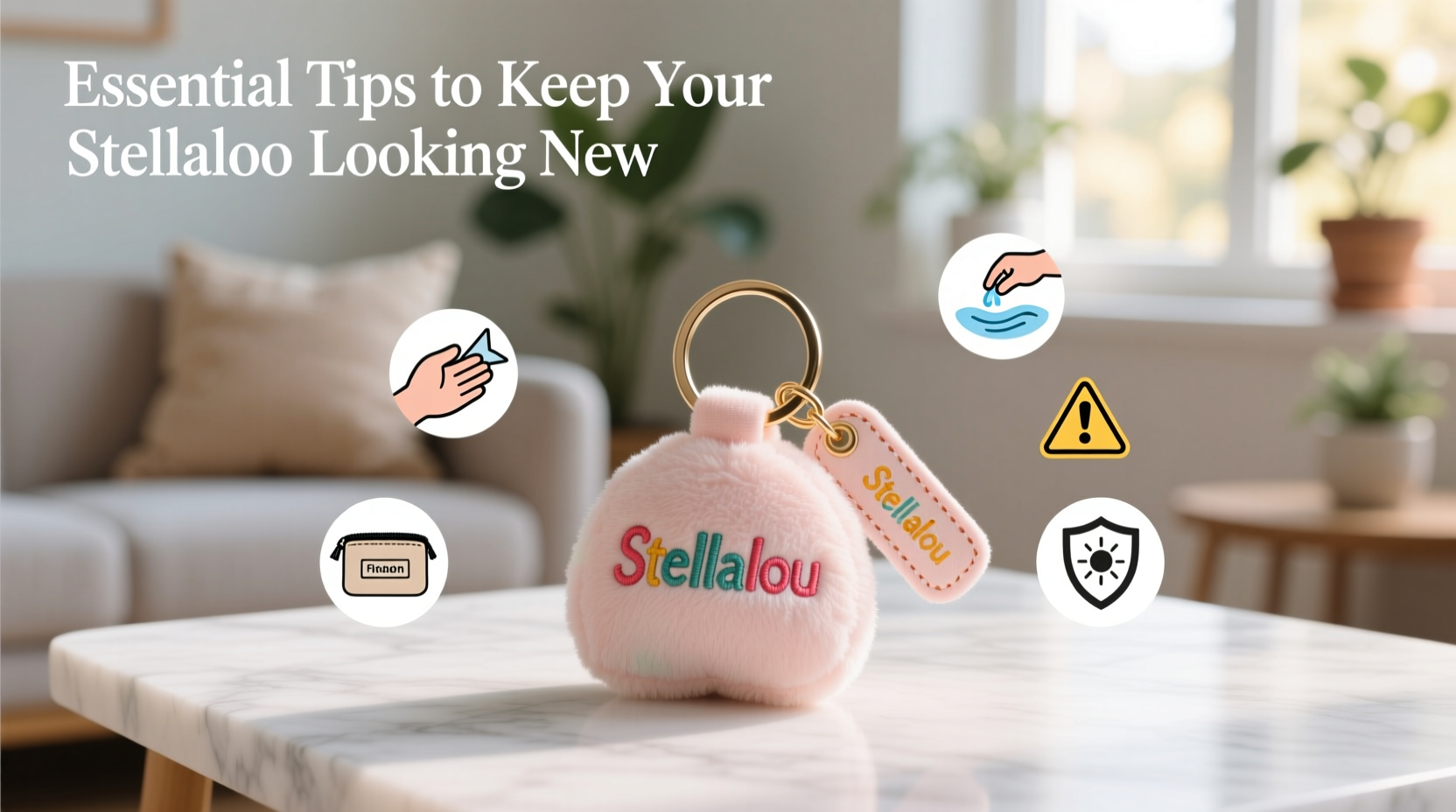 essential tips to prevent damage and keep your stellalou plush keychain looking new