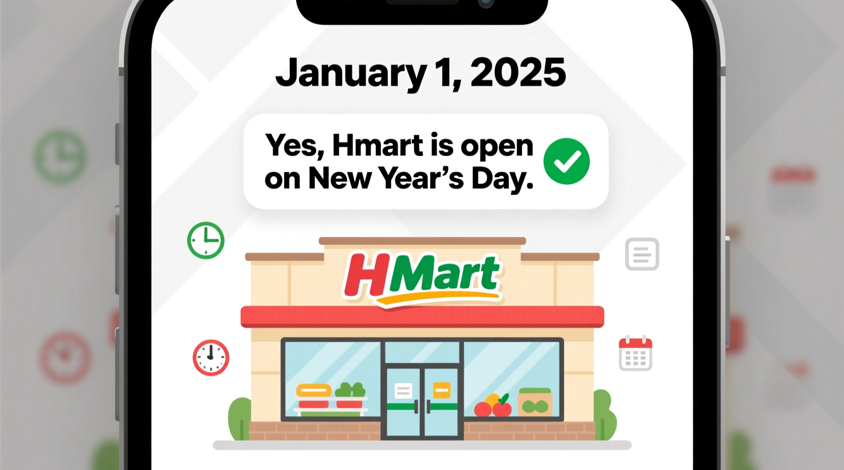 is hmart open on new years day