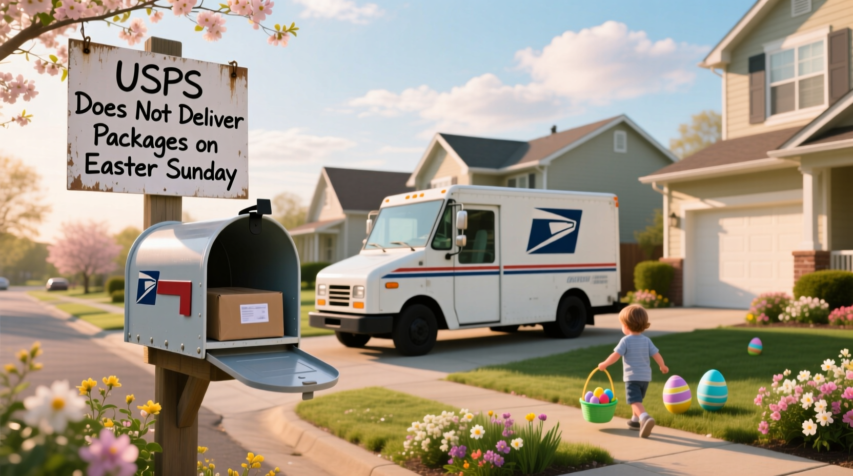 does usps deliver packages on easter sunday