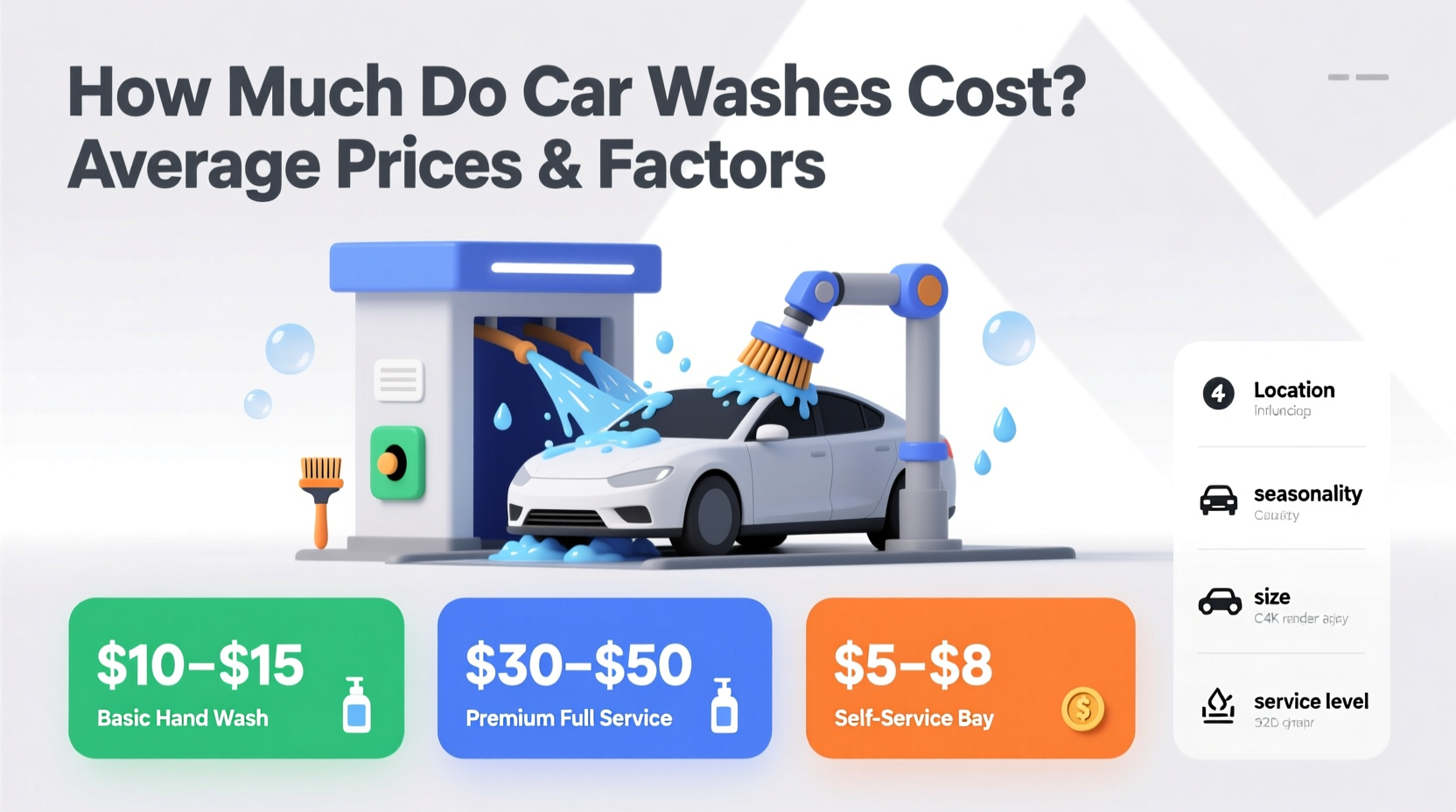 how much do car washes cost