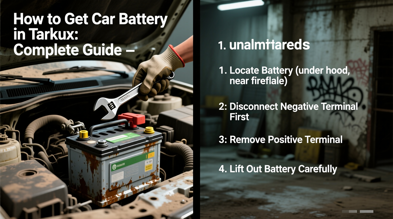 how to get car battery tarkov