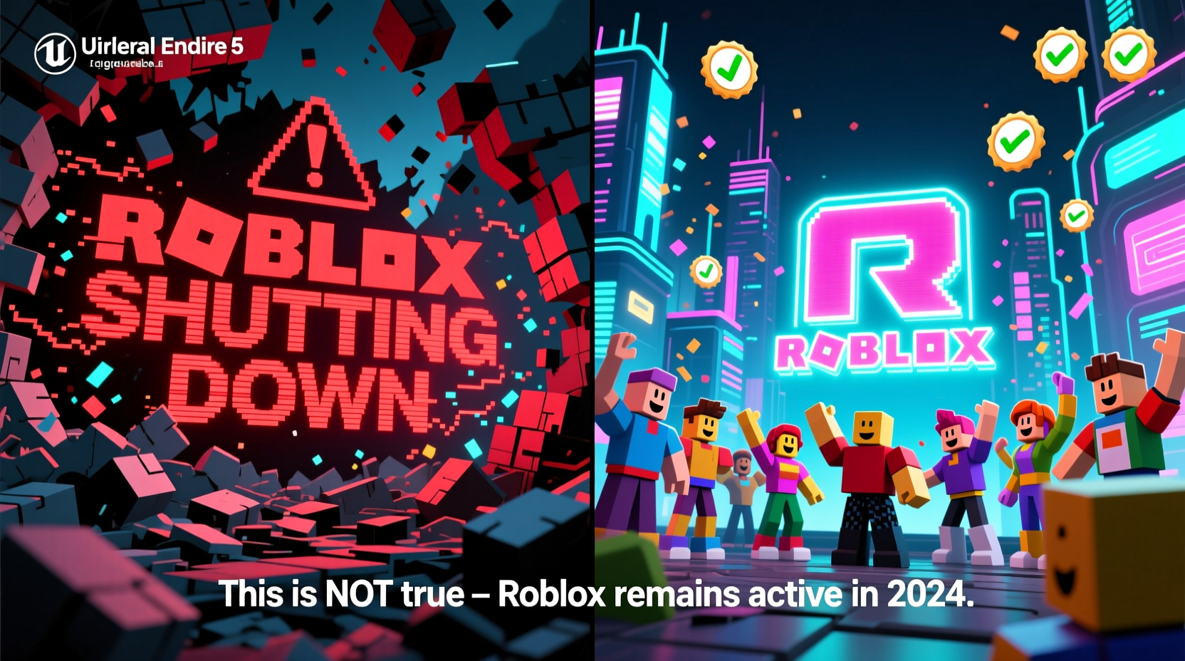 Roblox Shutting Down In 2024 Debunking The Rumors 