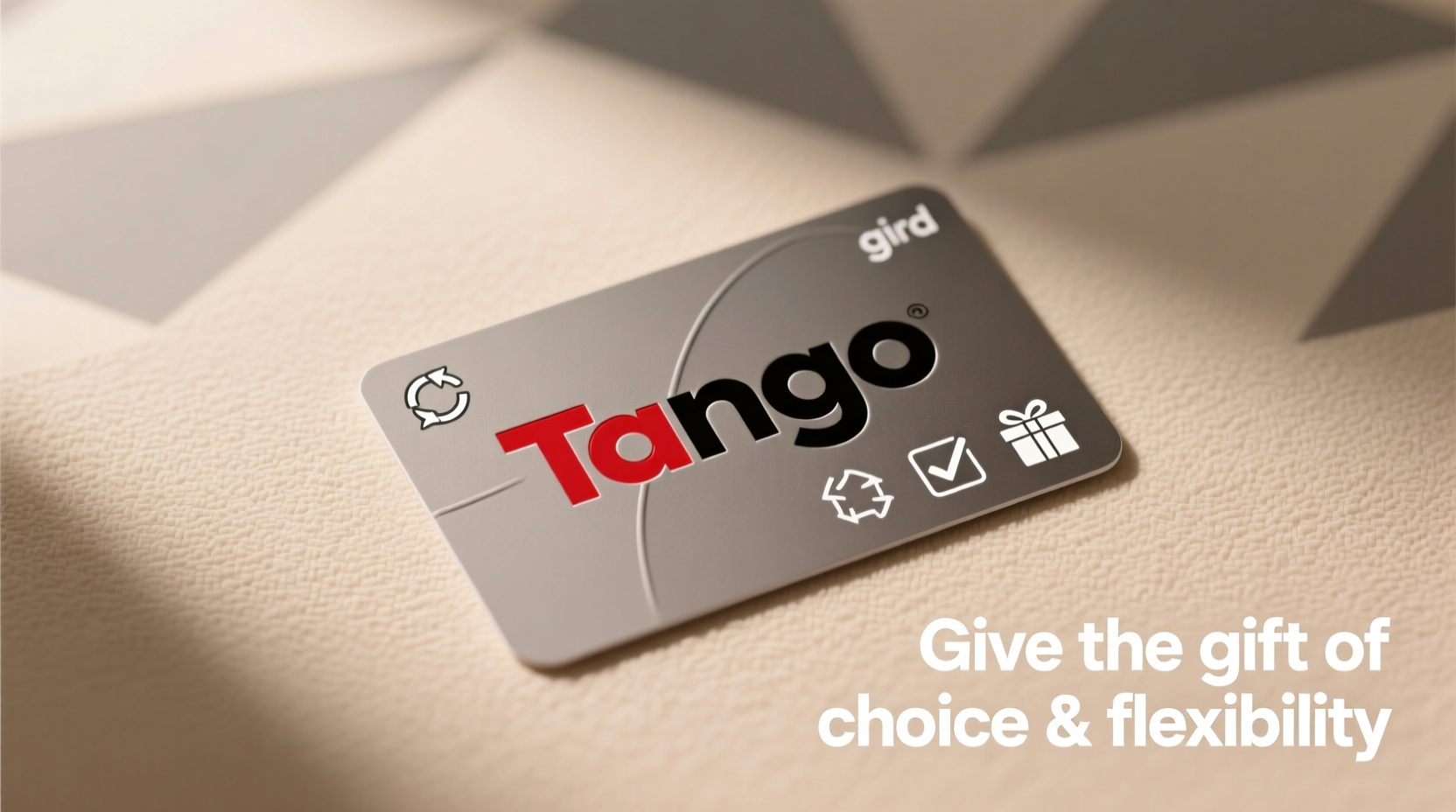 tango com gift card give the gift of choice flexibility