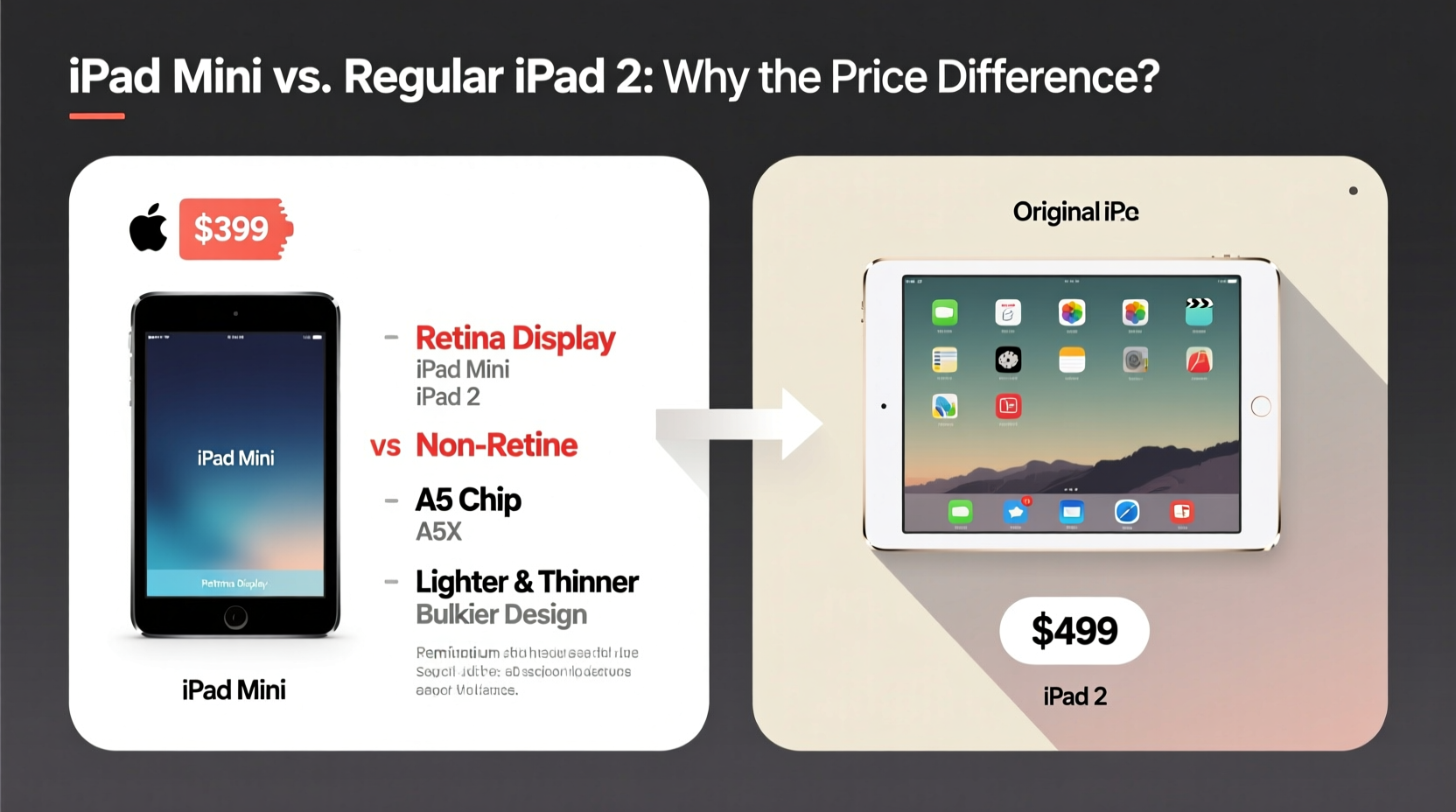 ipad mini price why is it more expensive than the regular ipad 2
