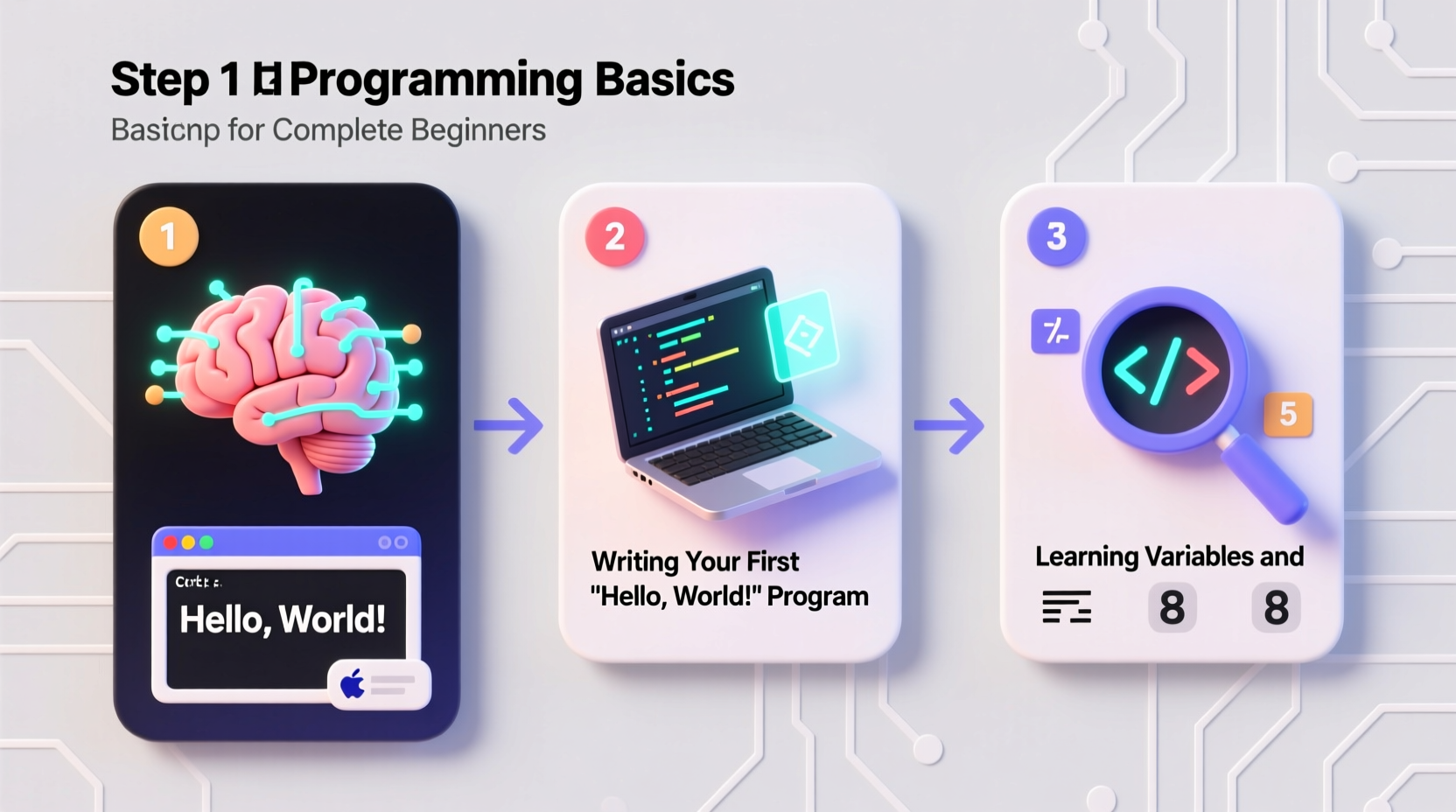 mastering programming basics a step by step guide for complete beginners
