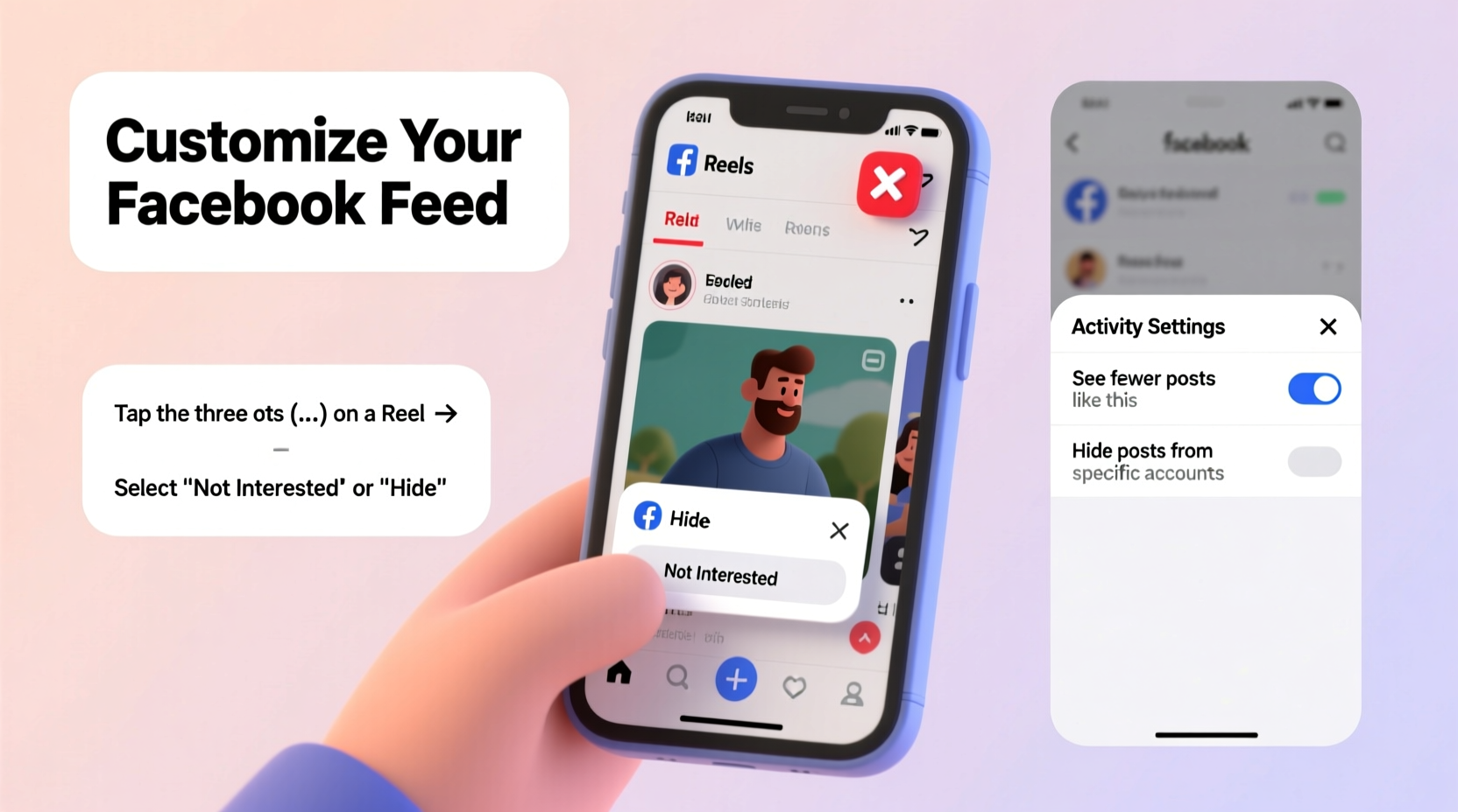 How To Customize Your Facebook Feed To Hide Unwanted Reels And Videos