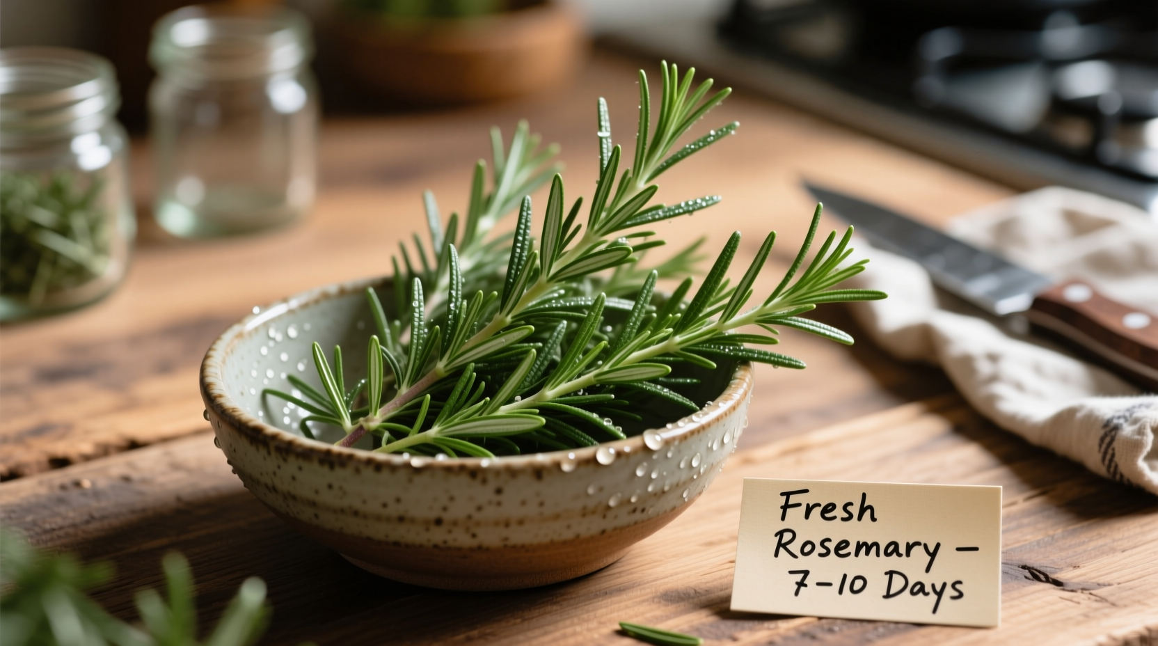 how long does fresh rosemary last