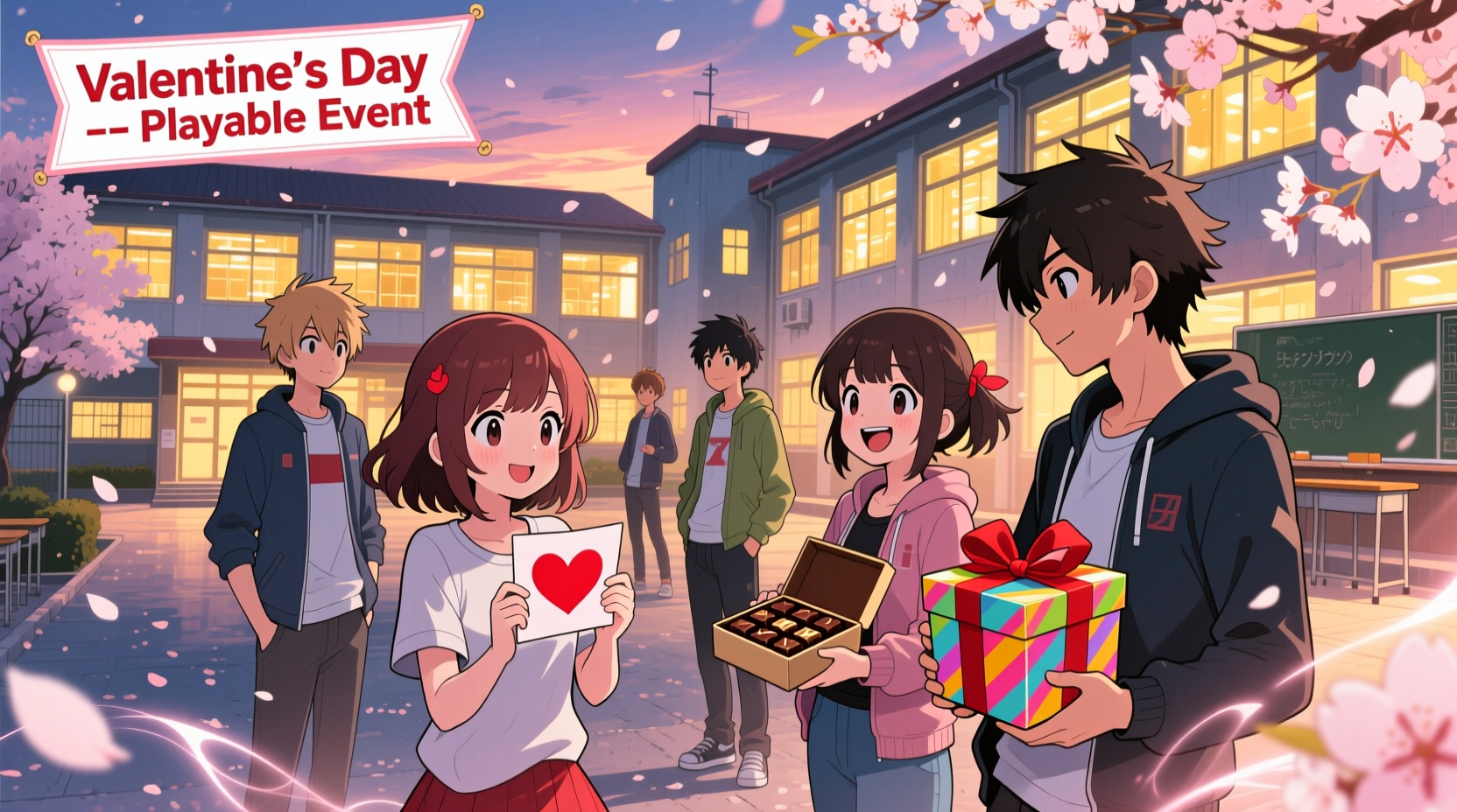 is valentines day in persona 4