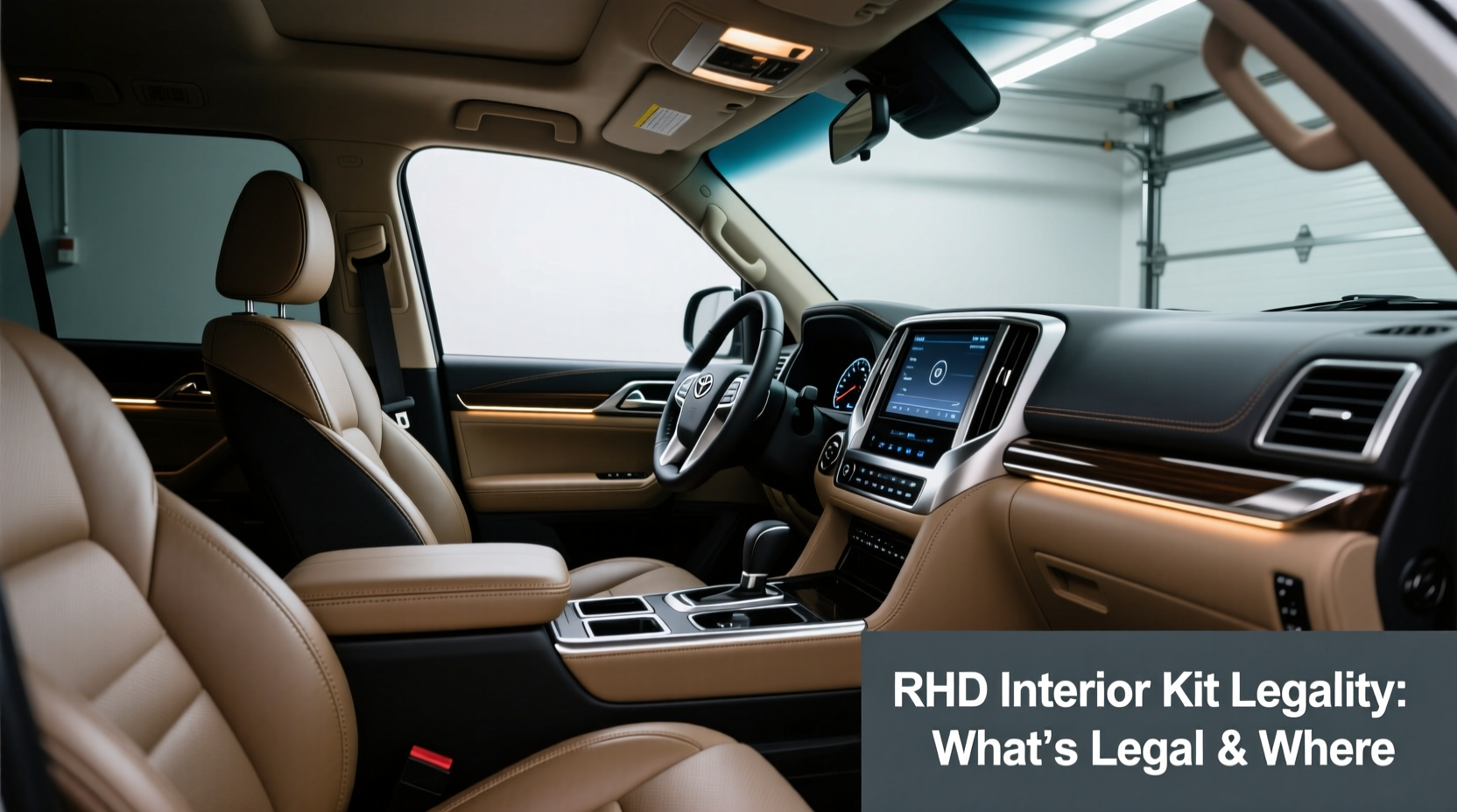 landcruiser 200 rhd interior kit legality