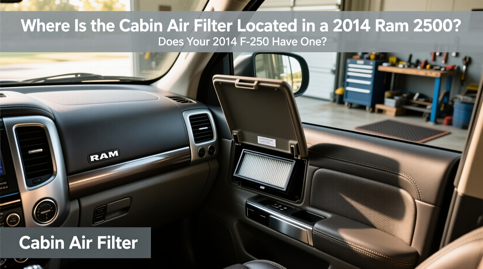 Cabin Air Filter Location Guide: How to Find & Replace