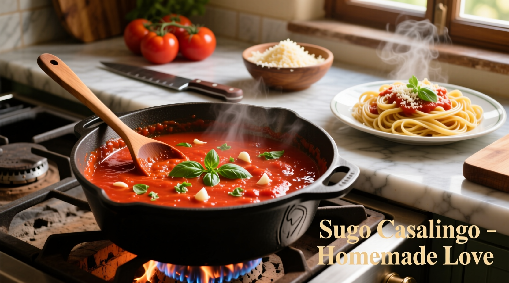 home made tomato sauce for pasta