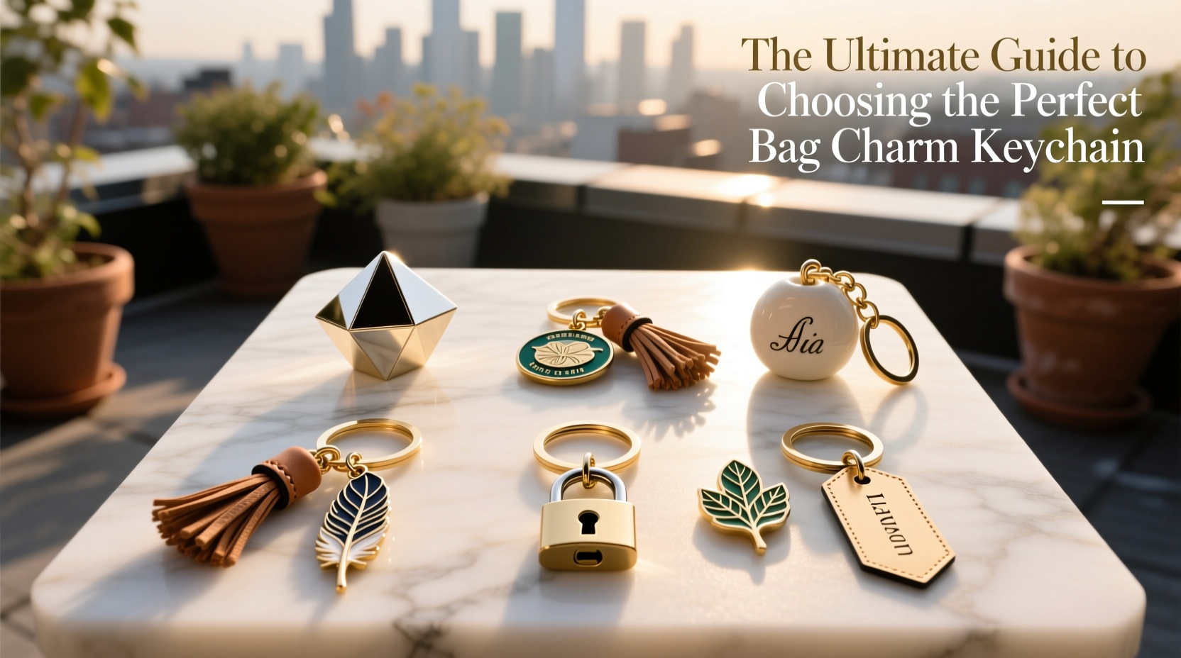 the ultimate guide to choosing the perfect bag charm keychain for your style and needs