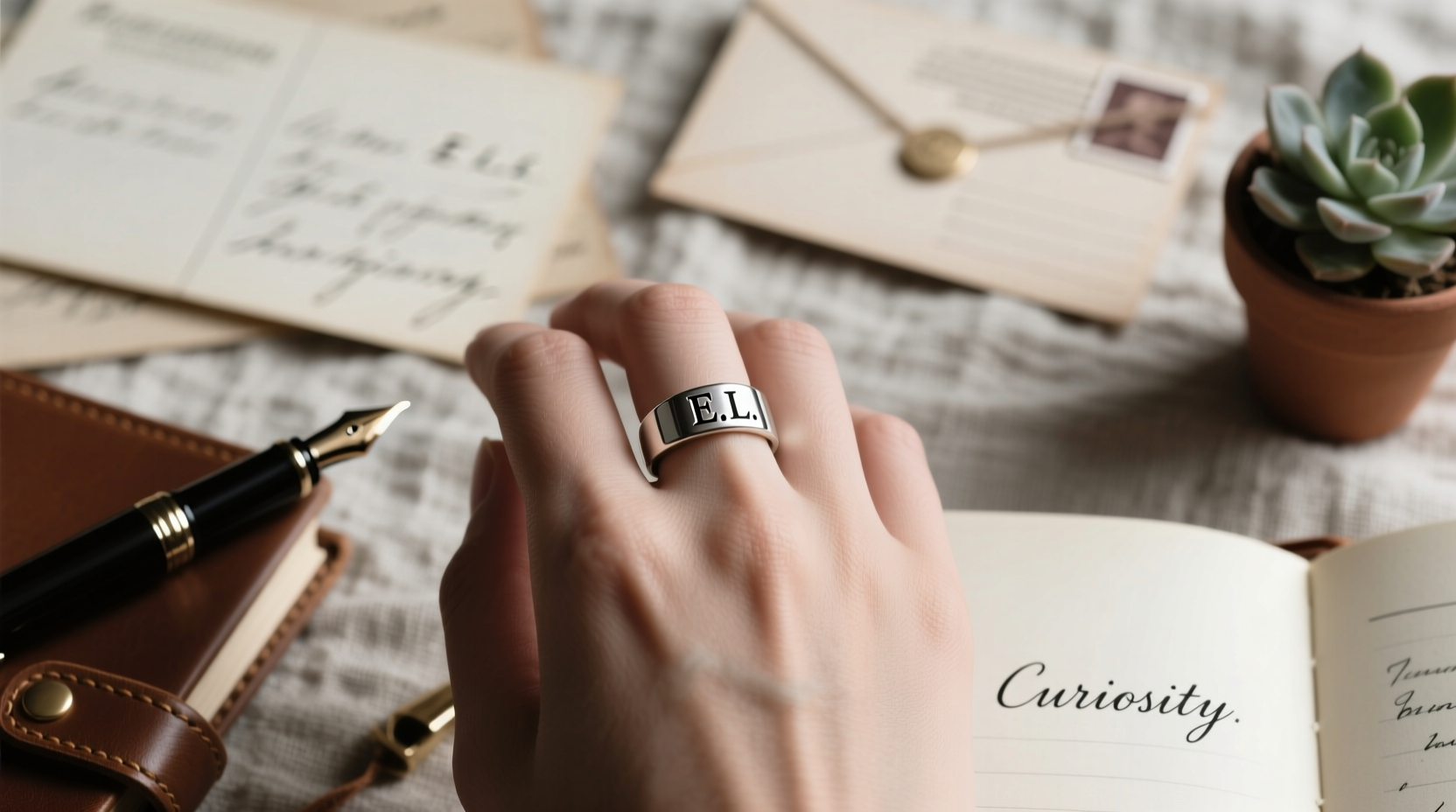 how to choose a letter ring that truly reflects your unique personality traits