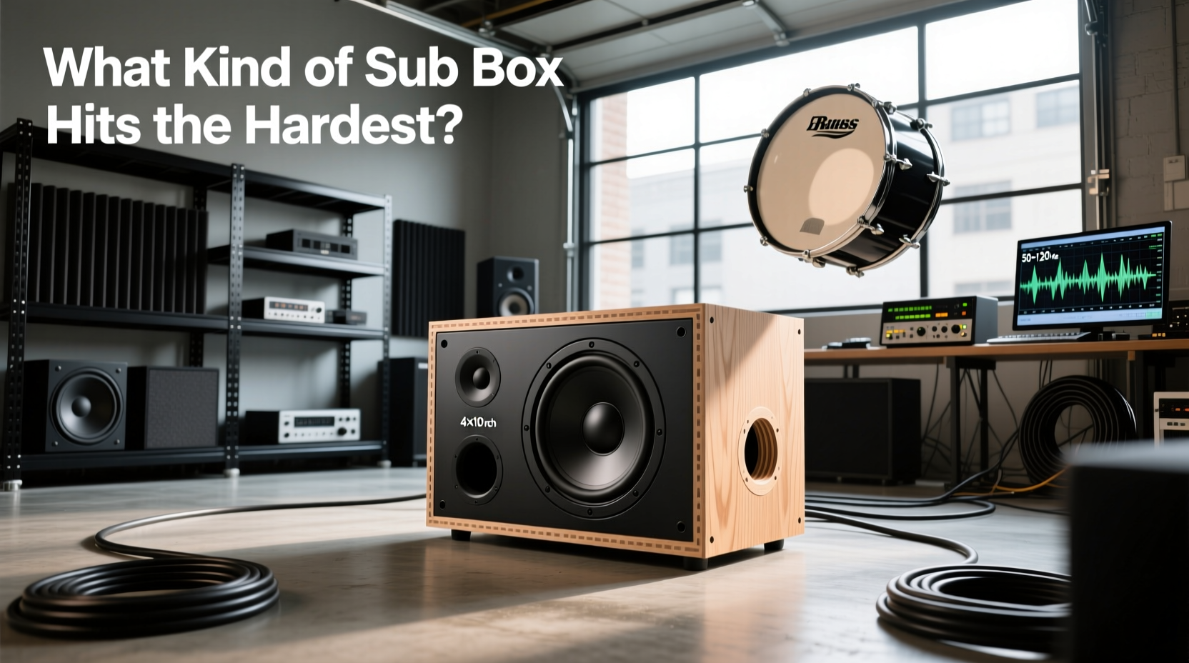 How to Choose 4 10 Inch Subwoofer Box, What Kind of Sub Box Hits the Hardest?
