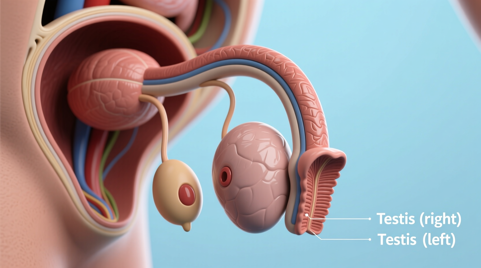 uneven testicles why is one testicle higher than the other