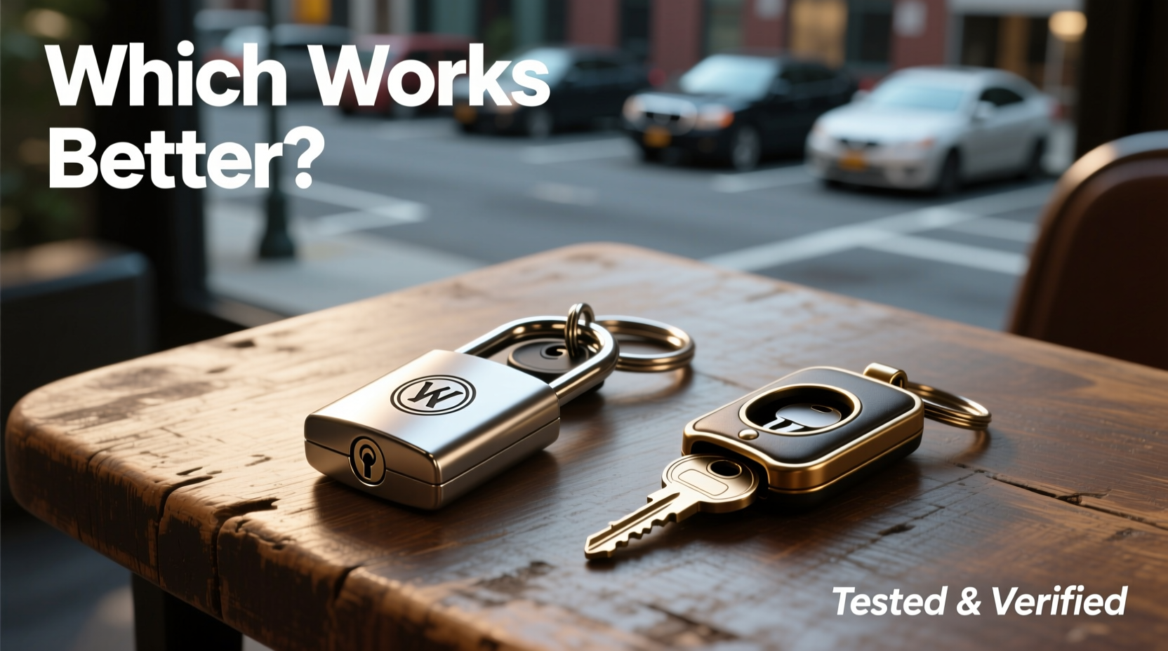 car keychain padlock vs magnetic key hider which spare key solution actually works