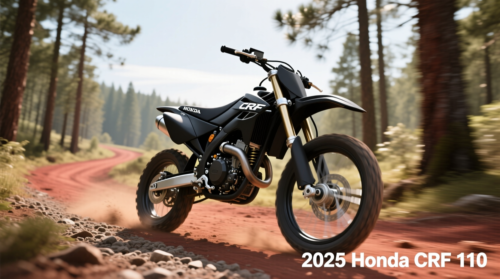 2025 honda crf110 guide specs
