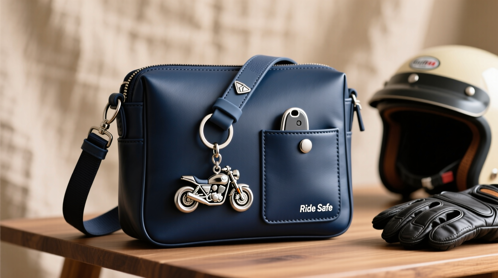 practical tips for attaching a motorcycle keychain to your handbag securely and stylishly