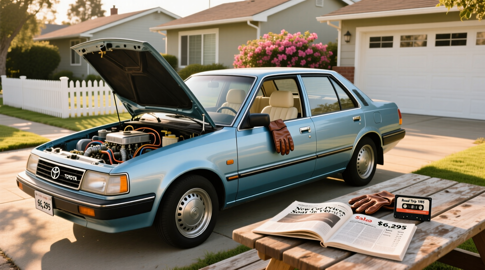1985 Toyota Corolla hatchback similar to 1986 model