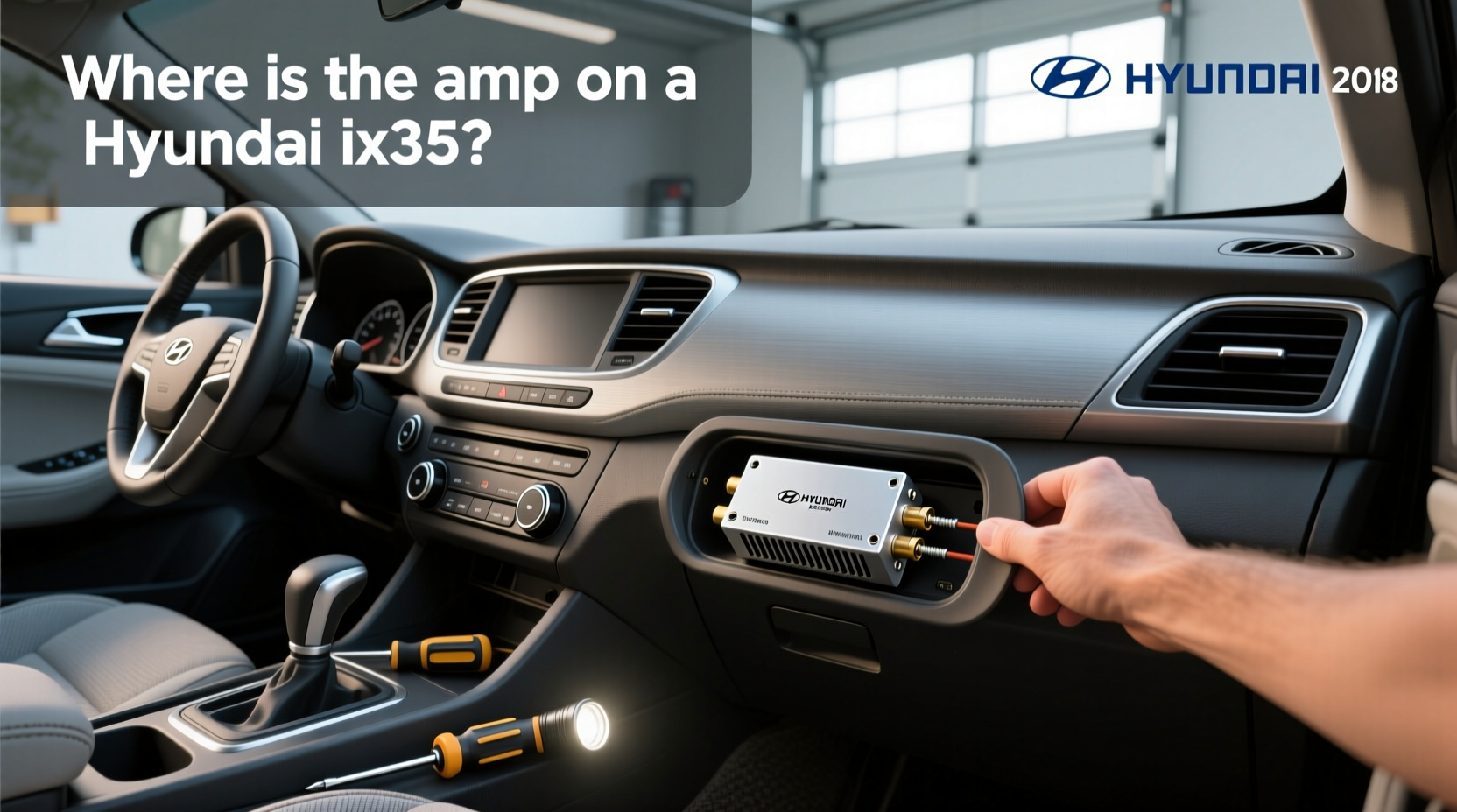 How to Choose Car Audio Amplifier for Hyundai ix35, Where Is the Amp Located? Buying Guide