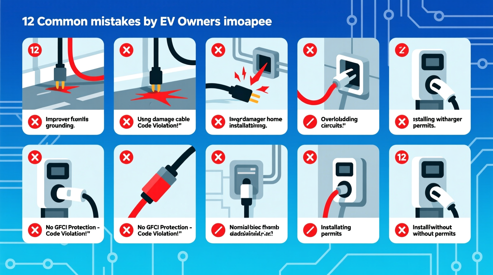 ev owner install mistakes