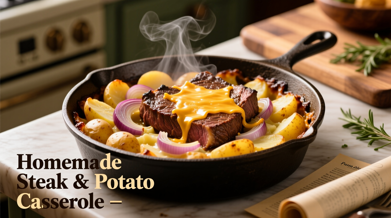 Perfect Steak and Potato Casserole Recipe in 90 Minutes