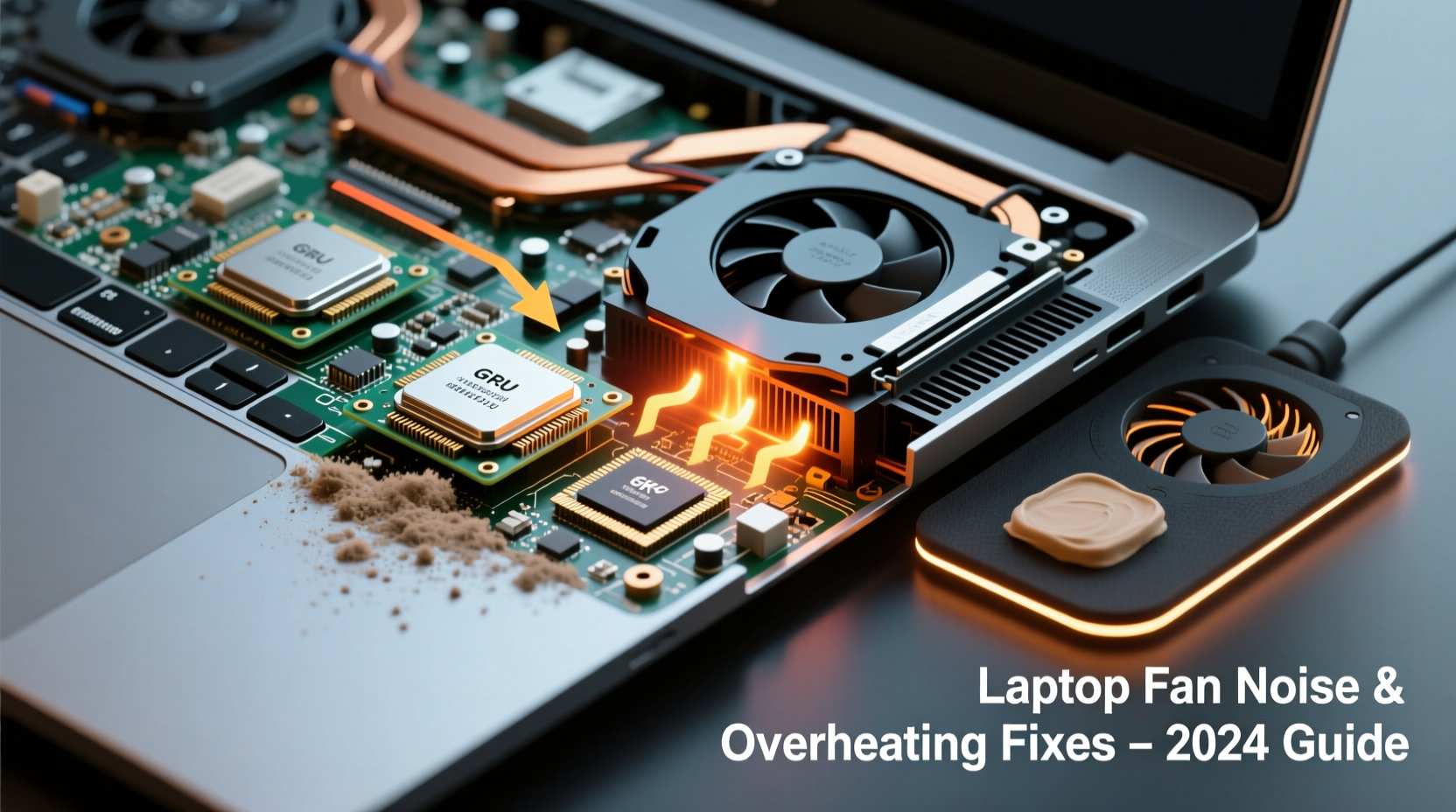 loud laptop fan causes and fixes for overheating issues