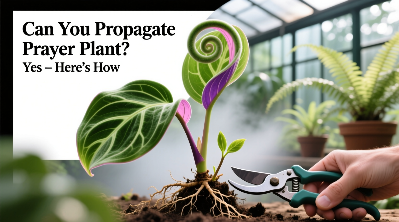 can you propagate prayer plant