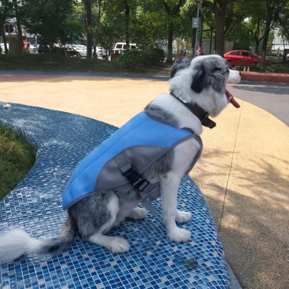 Summer Pet Cooling Vest Heatstroke Prevention Pet Dog Harness Cooler Jacket For Outdoor Walks Running Climbing