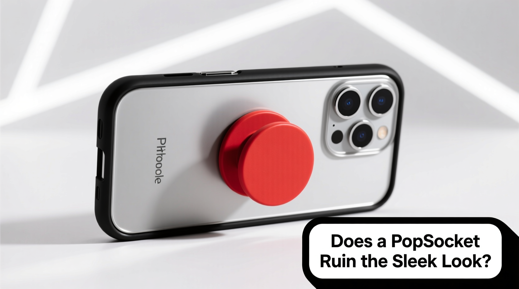 phone case vs popsocket does a popsocket ruin the sleek look of my iphone