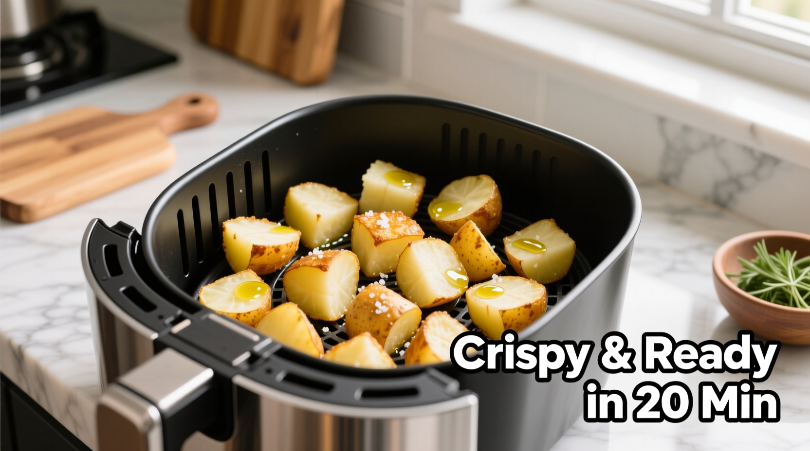 air fryer potato cubes