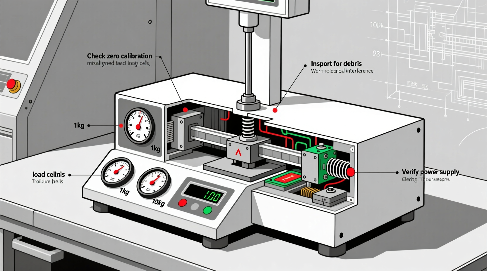 scales showing different weights reasons troubleshooting