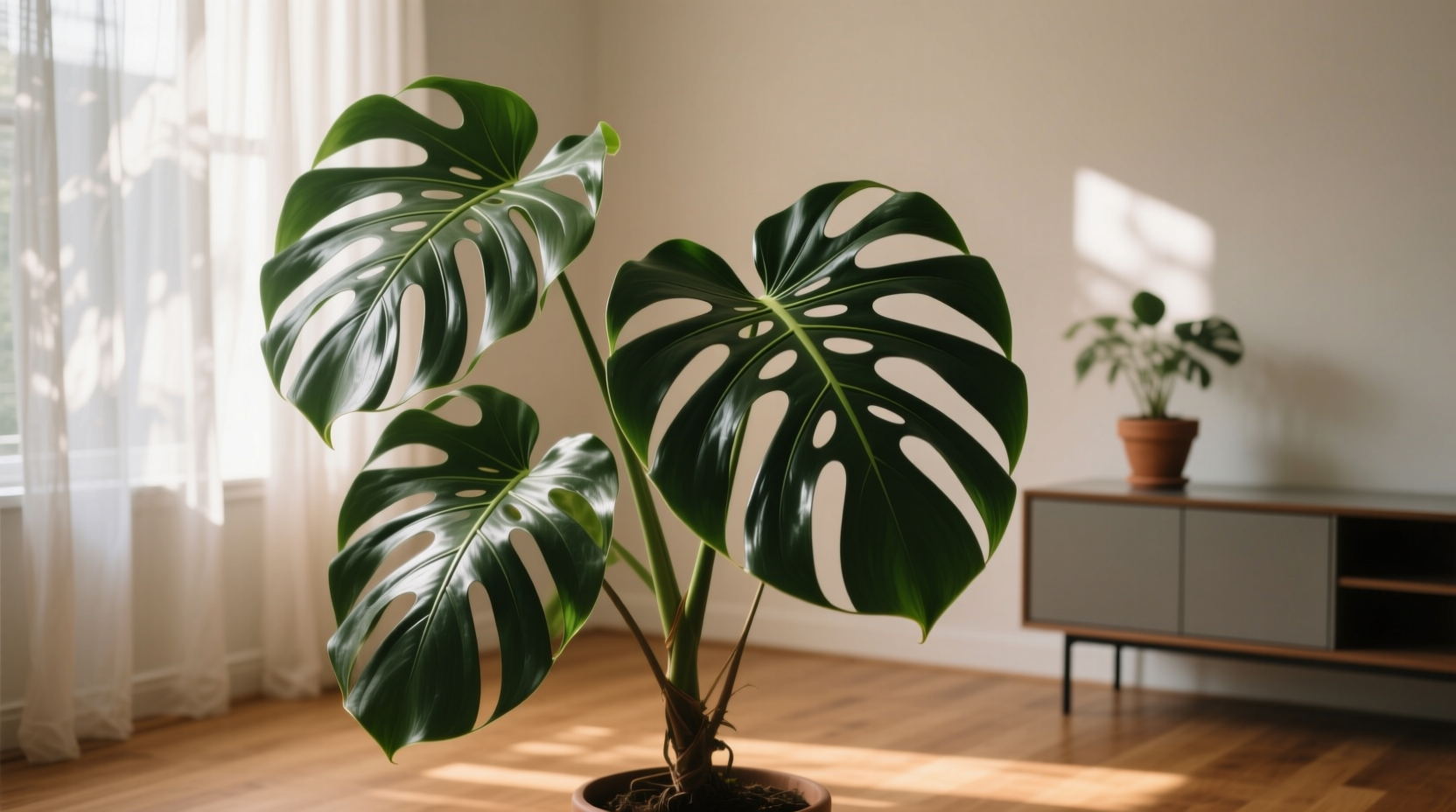 Monstera Light Conditions: Ideal Brightness, Signs & Fixes