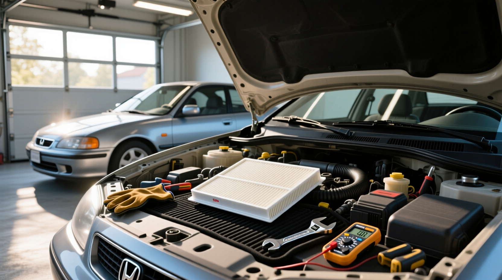 2000 civic cabin filter yes or no 