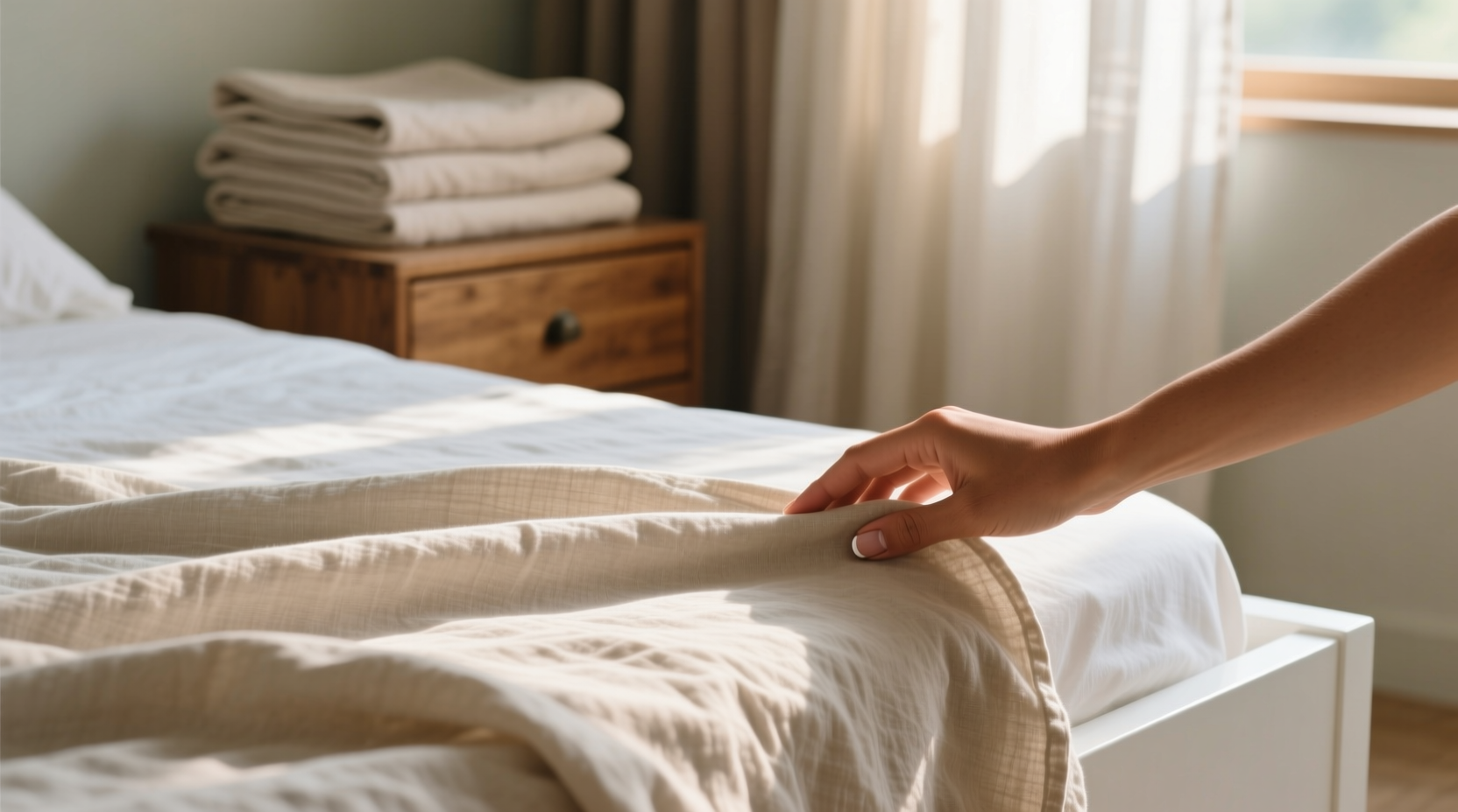 how make linen sheets softer