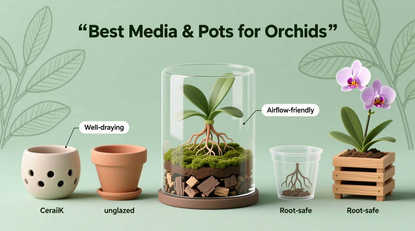 What to Plant Orchids In: Best Media & Pots