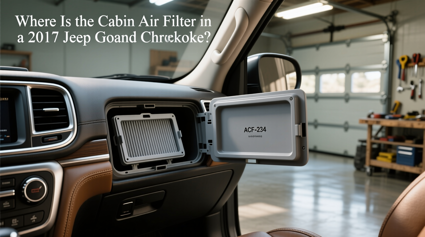 How to Replace Cabin Air Filter in 2017 Jeep Grand Cherokee
