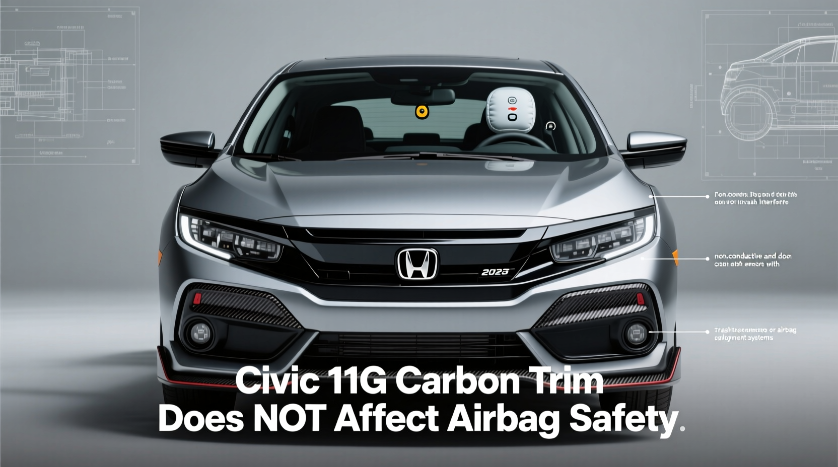 civic 11g carbon airbag safety