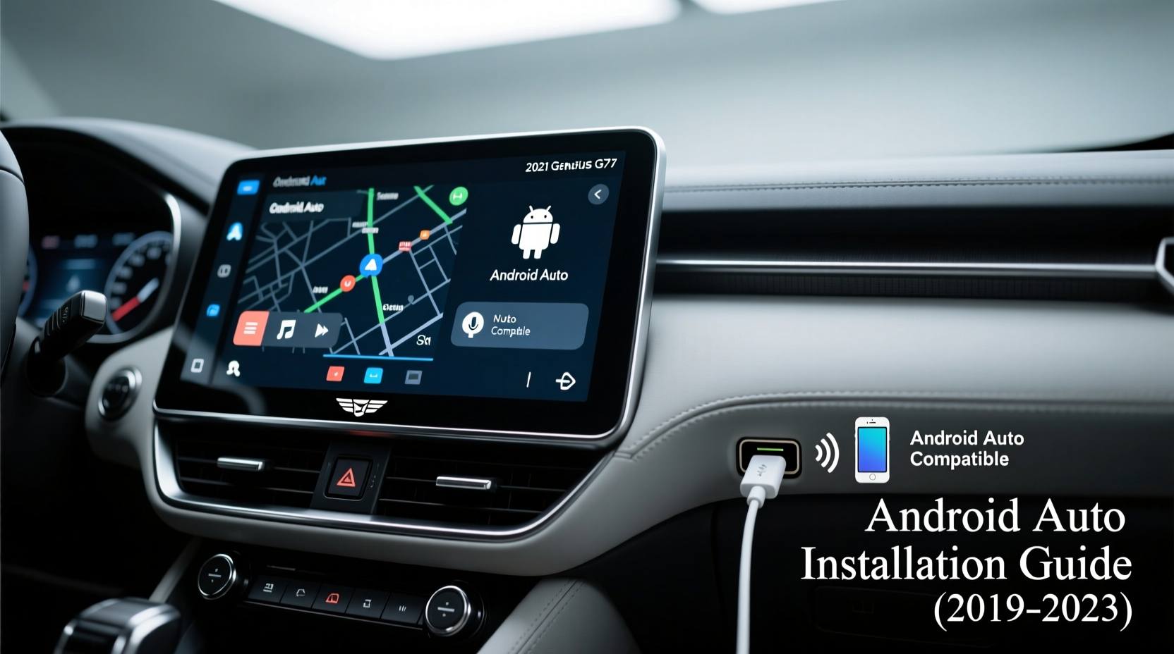 Android Car G7 Genesis G70 Android Auto Installation Guide (2019–2023)