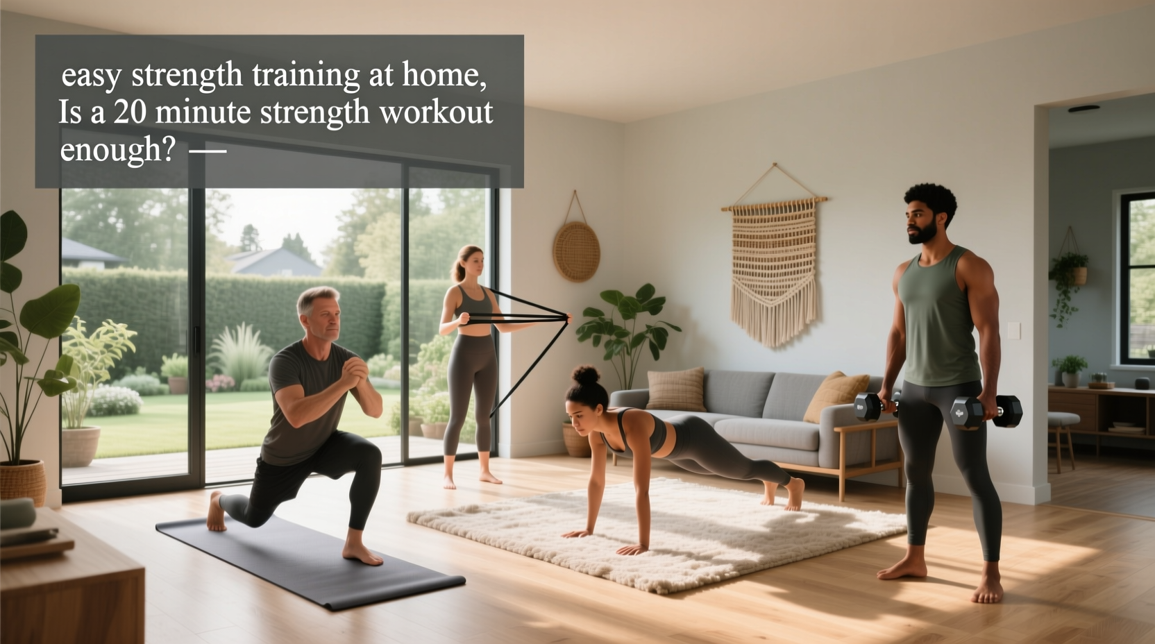 20 minute home strength training guide