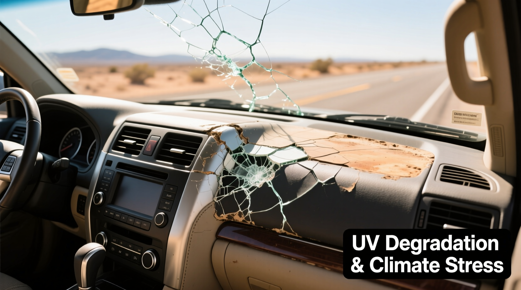 gx470 interior cracking reason